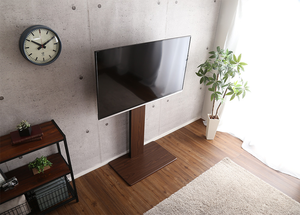壁寄せテレビスタンド ハイ固定タイプ サウンドバー専用棚100cm幅セット Fenes フェネス 商品追加画像8