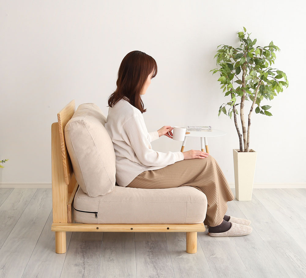 ファブリックローソファ jumeaux ジュモー | 家具専門店どあどあ(西山商店)