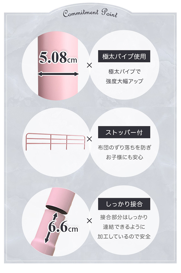 階段付き ロフトベッド Formida フォミダー 商品説明画像11