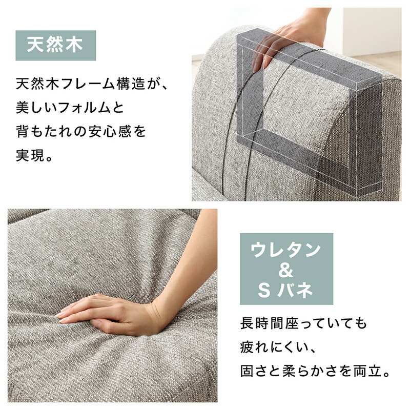 レイアウト自由自在なローソファ 商品追加画像14