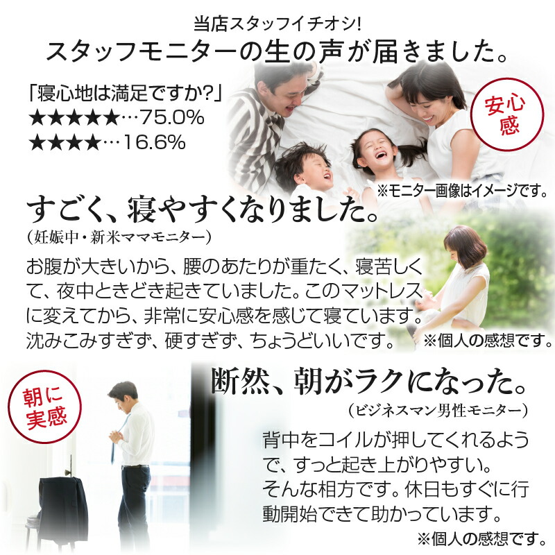 ゾーンコイルマットレス zone-coil 商品説明画像5