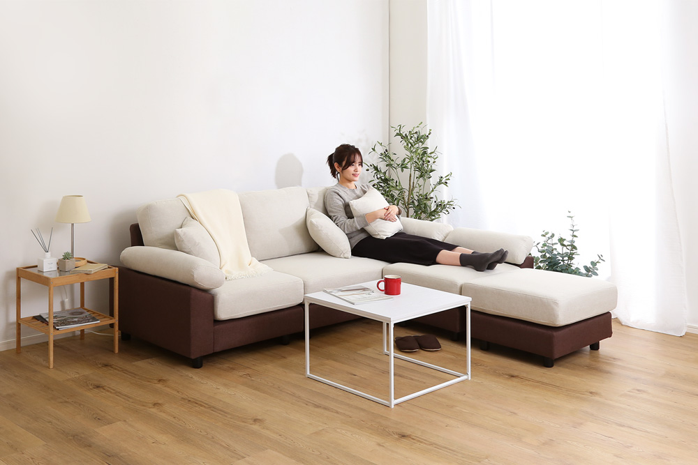 コーナーソファ ファブリックタイプ Enormo 商品追加画像5
