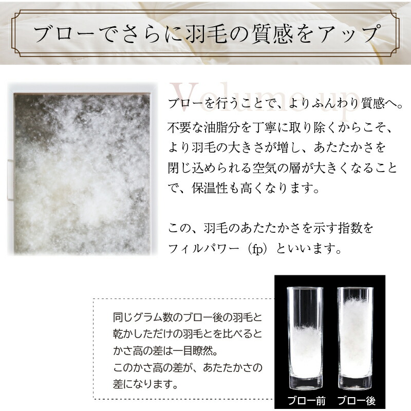 2枚合わせ羽毛布団 商品追加画像6