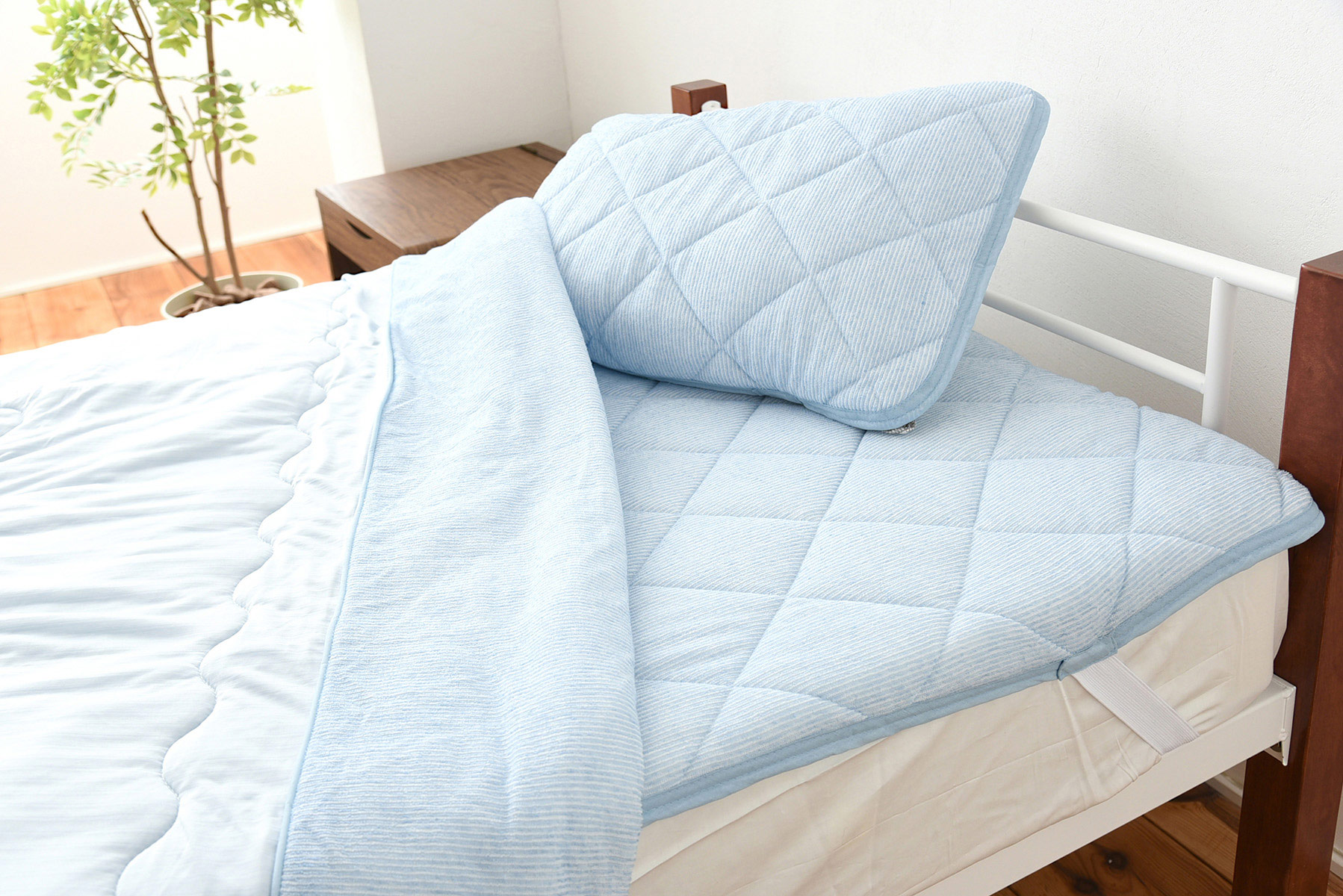 接触冷感ひんやりCOOL寝具6点セット Sarari OOT-0001 商品追加画像20