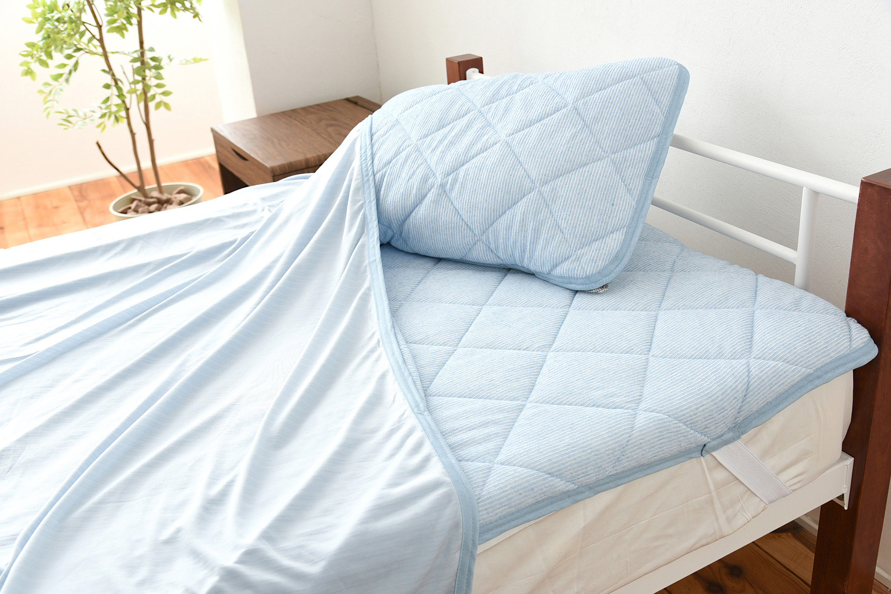 接触冷感ひんやりCOOL寝具6点セット Sarari OOT-0001 商品追加画像21