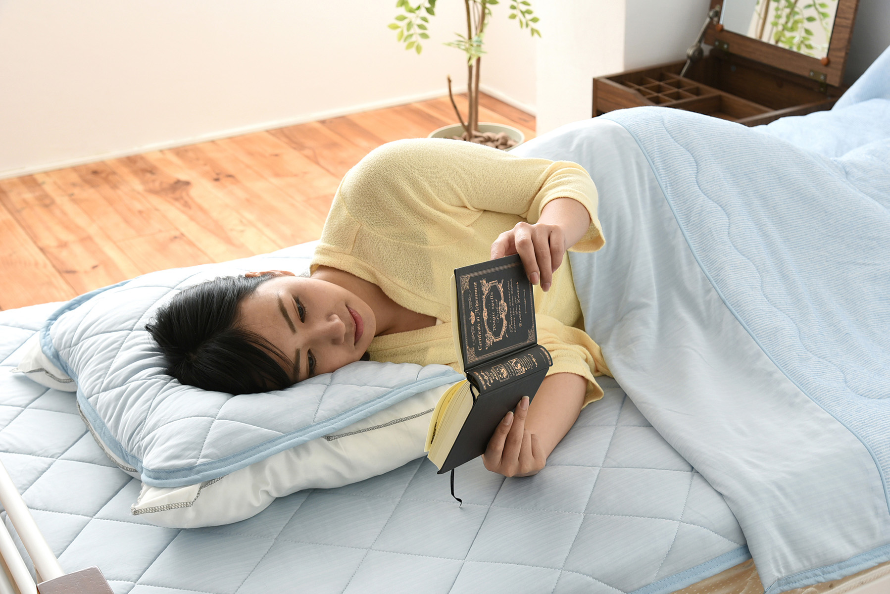 接触冷感ひんやりCOOL寝具6点セット Sarari OOT-0001 商品追加画像50