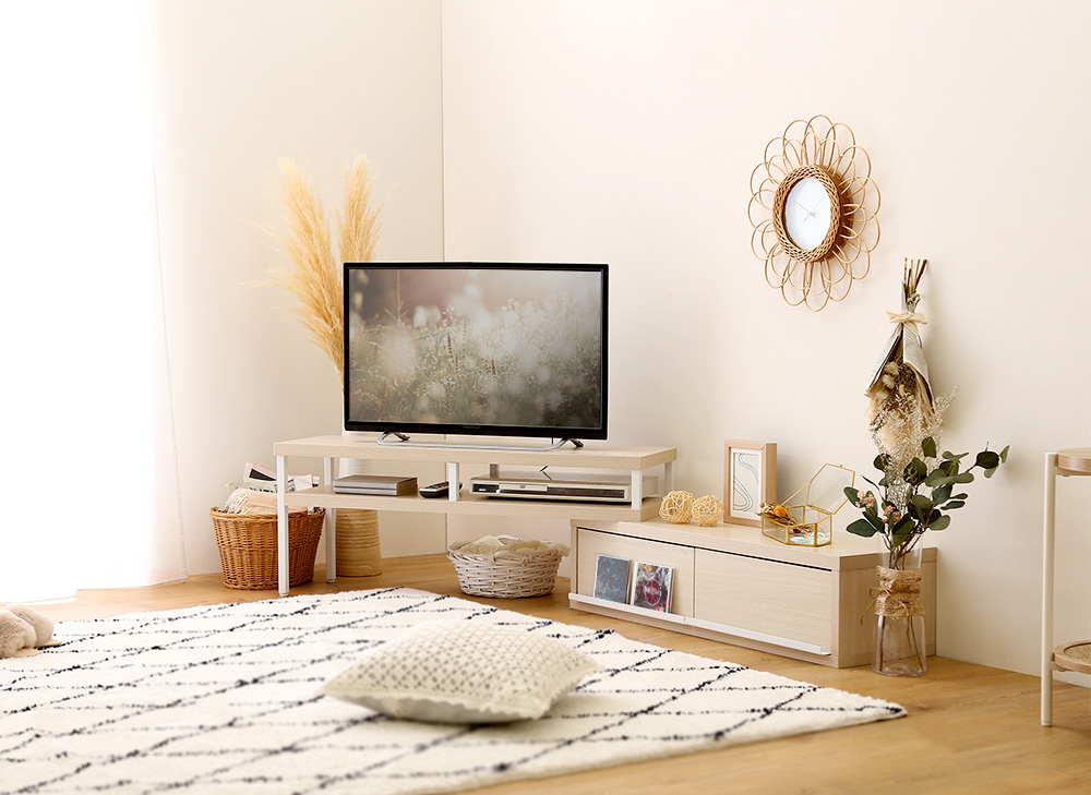 完成品伸縮テレビ台 Frais フレ 商品追加画像1