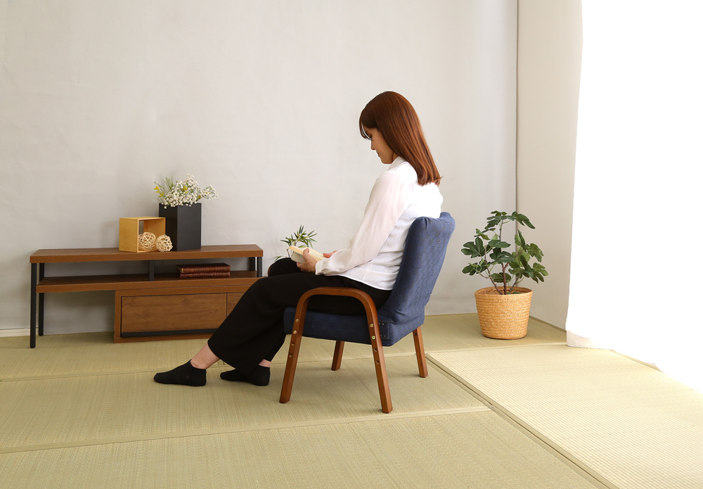 和モダンチェアシリーズ 小柄な方にもぴったり 腰掛高座椅子 棗 商品追加画像5