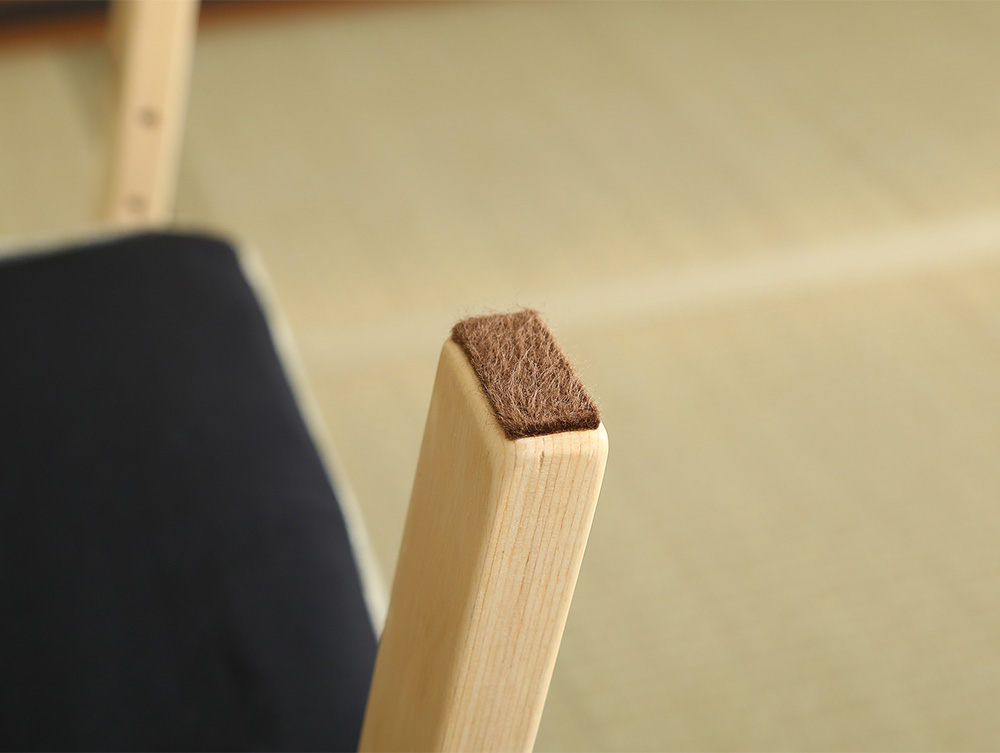 和モダンチェアシリーズ 小柄な方にもぴったり 腰掛高座椅子 棗 商品追加画像23