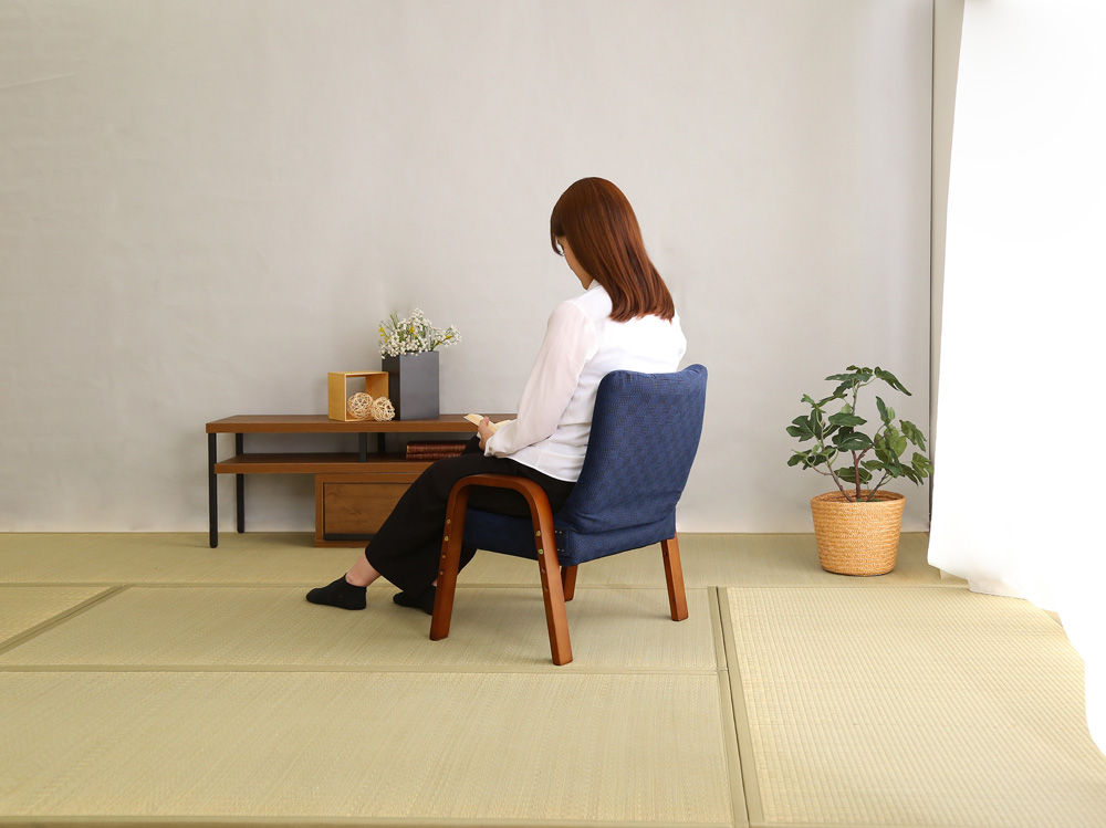 和モダンチェアシリーズ 小柄な方にもぴったり 腰掛高座椅子 棗 商品追加画像32