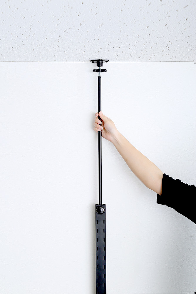 ディスプレイ突っ張りシューズラック H200-260cm 商品追加画像15