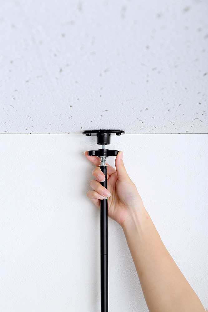 ディスプレイ突っ張りシューズラック H200-260cm 商品追加画像17