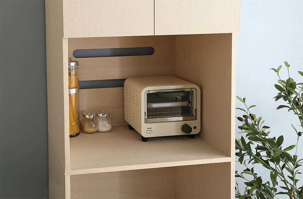木製ごみ箱上ラック スリムタイプ 商品追加画像14