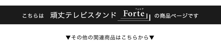 最大100インチ対応 頑丈テレビスタンド Forte フォルテ 商品説明画像18