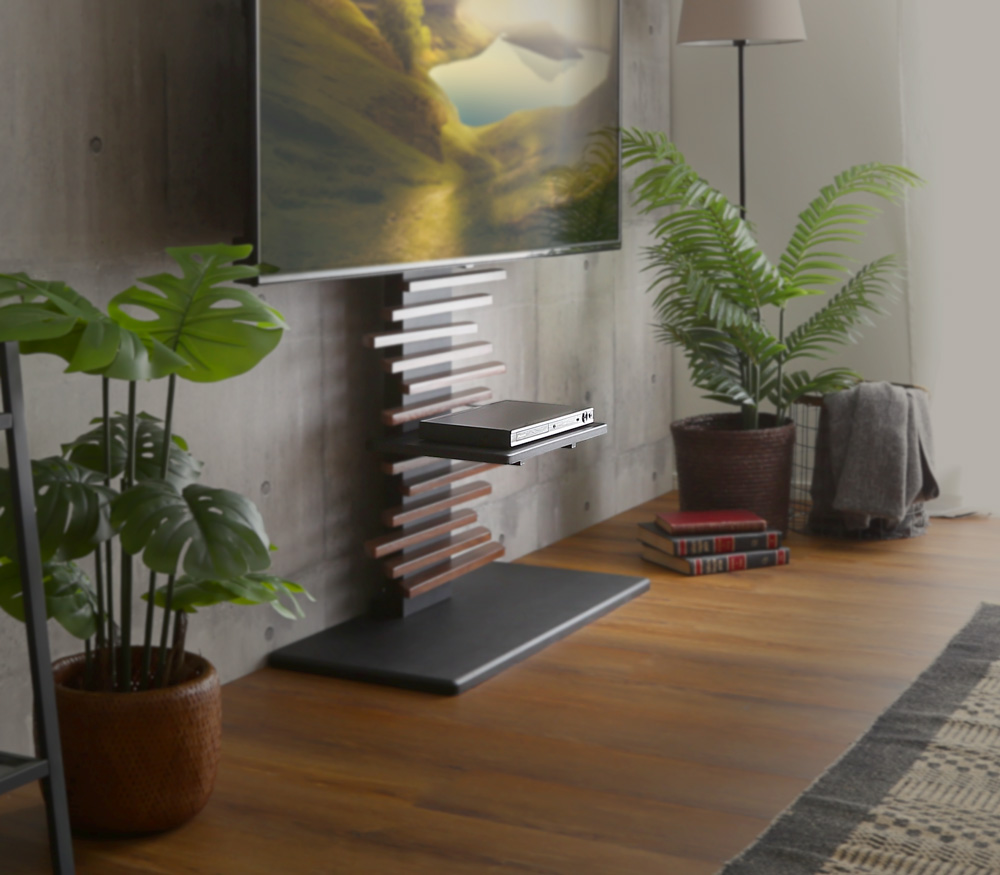 100インチ対応 頑丈・デザインテレビスタンド専用棚板 HTWAT 追加商品画像1
