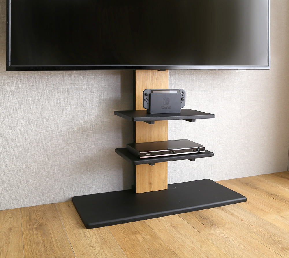 100インチ対応 頑丈・デザインテレビスタンド専用棚板 HTWAT 追加商品画像13
