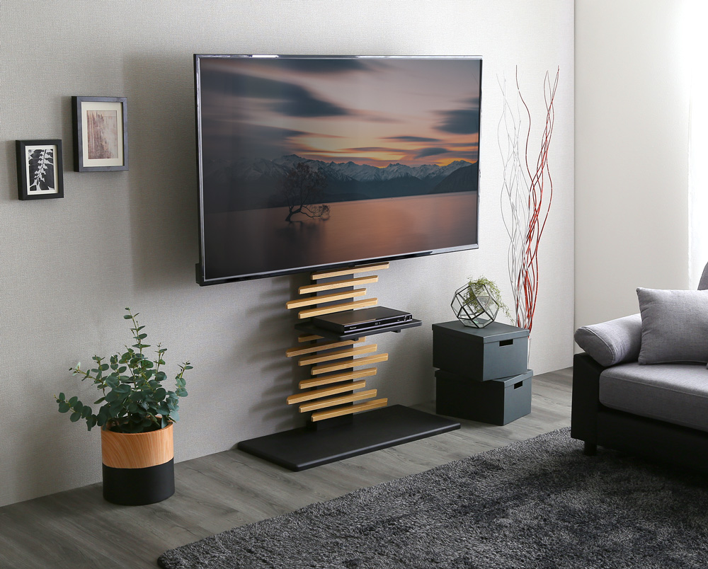 100インチ対応 頑丈・デザインテレビスタンド専用棚板 HTWAT 追加商品画像17