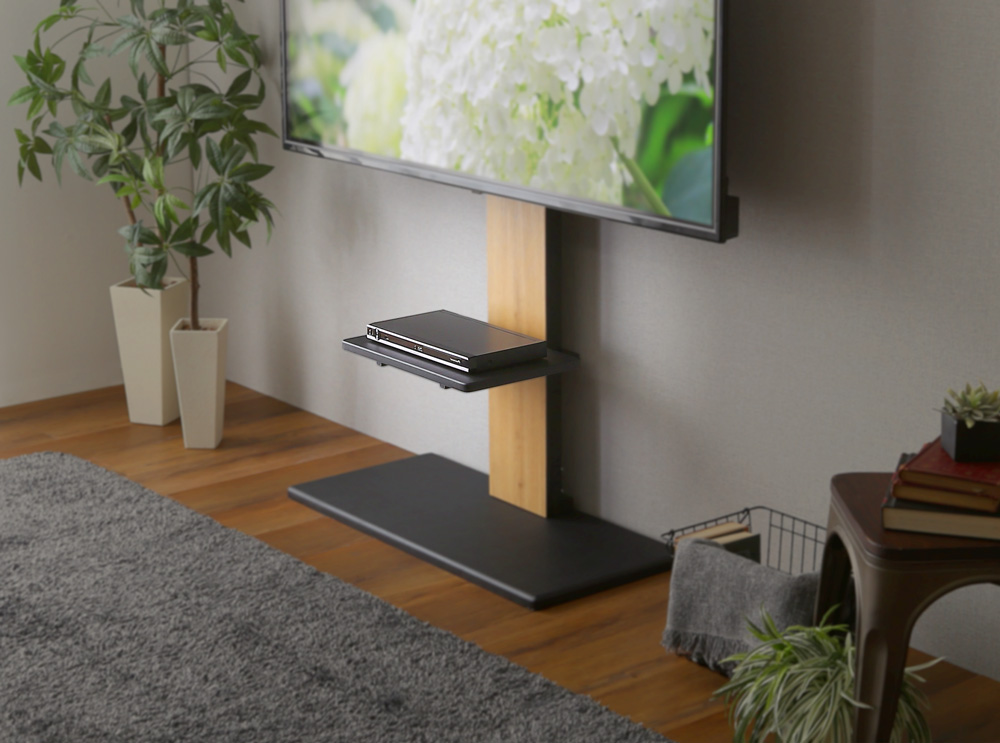 100インチ対応 頑丈・デザインテレビスタンド専用棚板 HTWAT 追加商品画像19