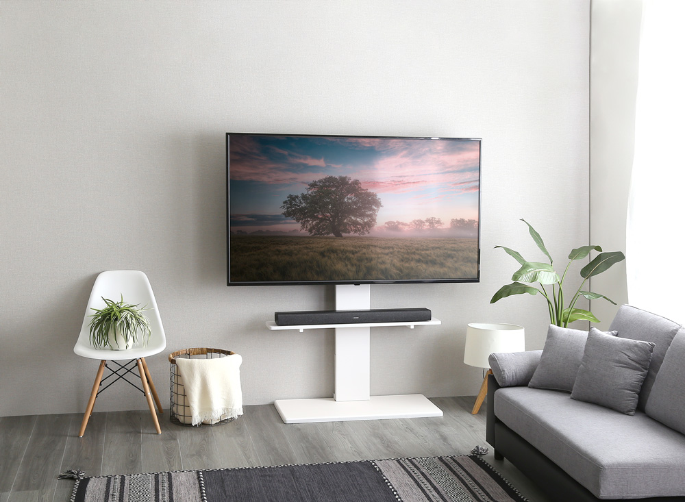 100インチ対応 頑丈・デザインテレビスタンド専用サウンドバー棚板 HBWAT 追加商品画像17