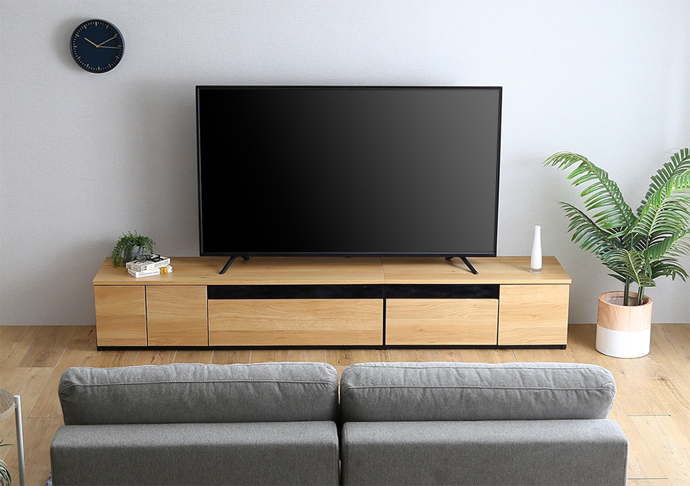 日本製 テレビ台 テレビボード 230cm幅 BARS バース 追加画像26