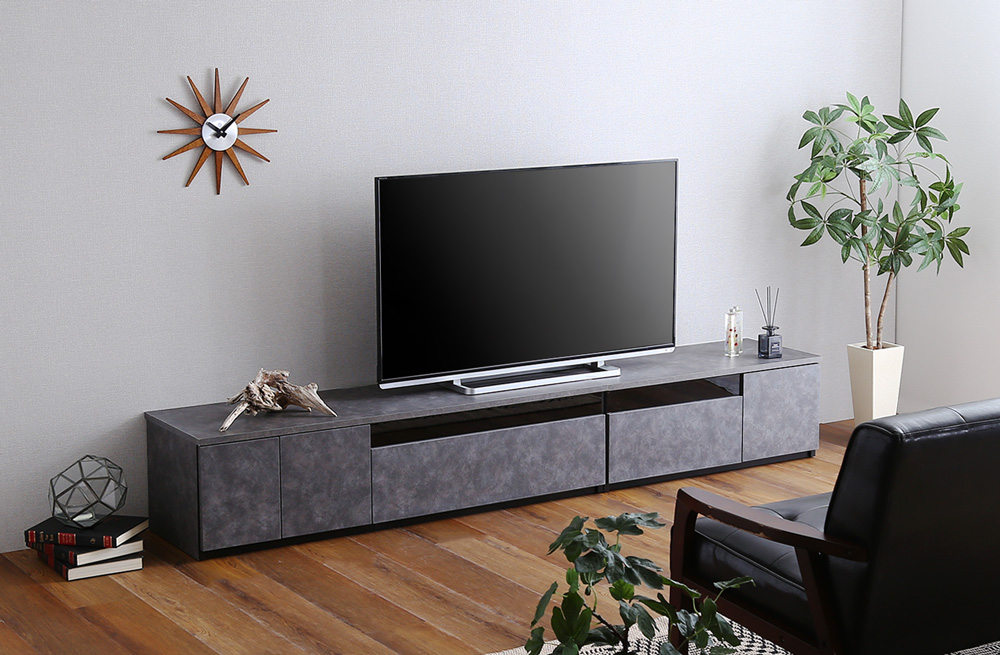 日本製 テレビ台 テレビボード 230cm幅 BARS バース 追加画像28