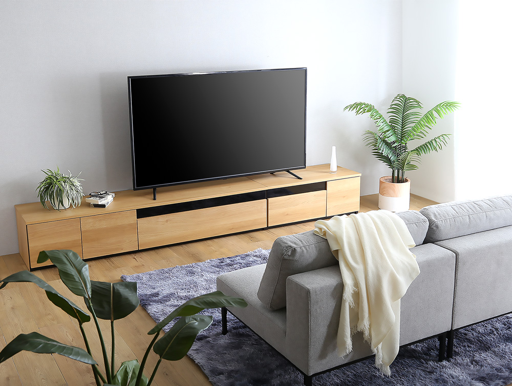 日本製 テレビ台 テレビボード 270cm幅 BARS バース 追加画像4