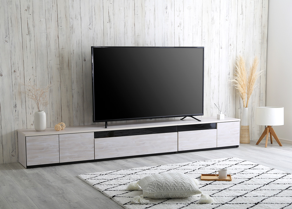 日本製 テレビ台 テレビボード 270cm幅 BARS バース 追加画像24