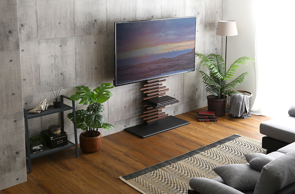 最大100インチ対応 デザインテレビスタンド 専用棚板 セット Darrell ダレル DHWAT-HTWAT 追加商品画像18