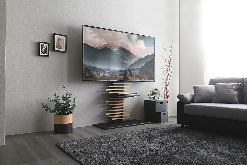 最大100インチ対応 デザインテレビスタンド 専用棚板 セット Darrell ダレル DHWAT-HTWAT 追加商品画像19
