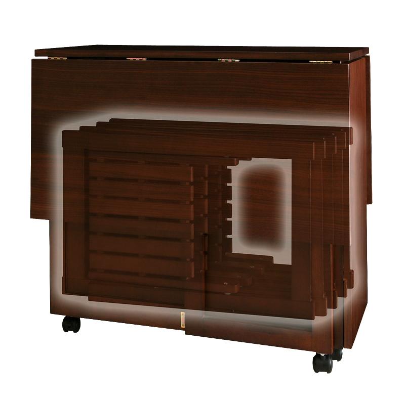 天然木バタフライ伸長式収納ダイニング kippis キッピス 商品追加画像3