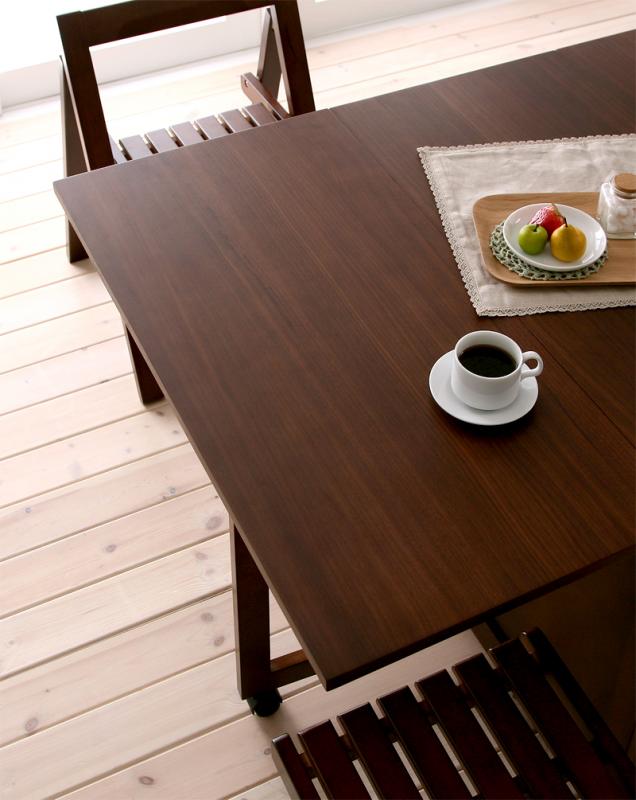 天然木バタフライ伸長式収納ダイニング kippis キッピス 商品追加画像18