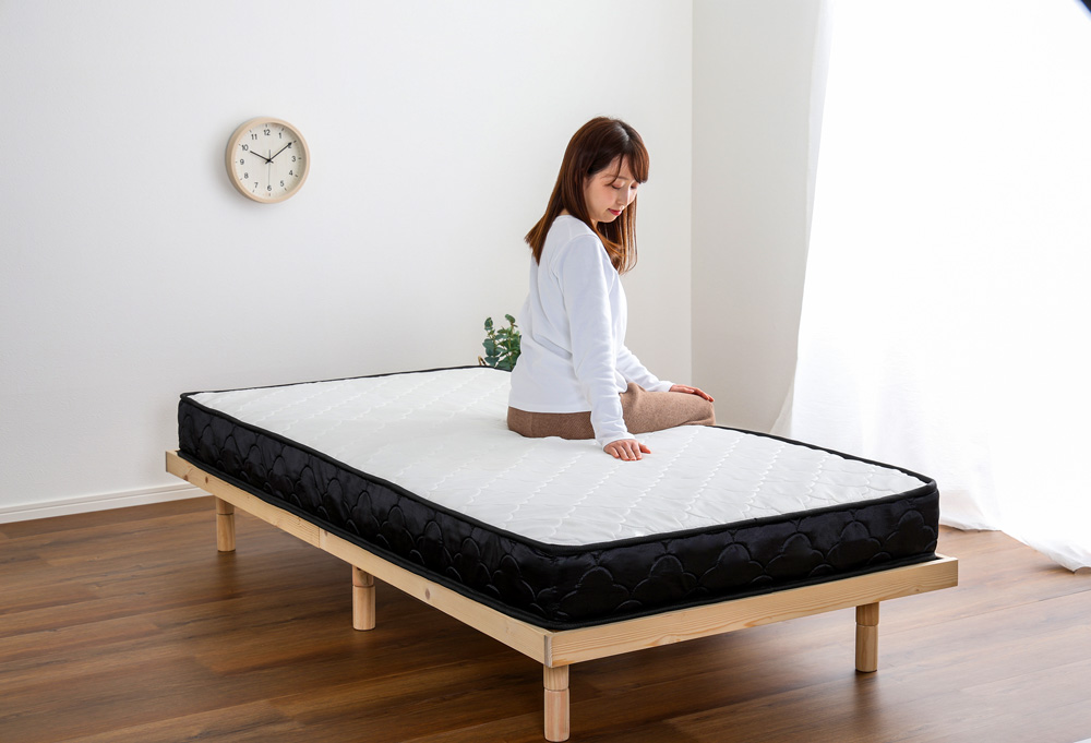 特許技術の圧縮梱包 ポケットコイルマットレス(ダブル) RAFFITA 商品追加画像8