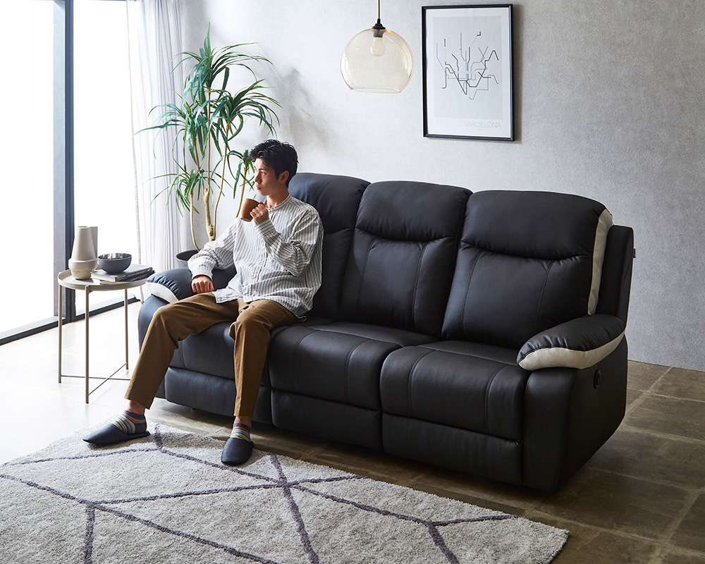 3人掛け電動リクライニングソファ SOFEE 商品追加画像18