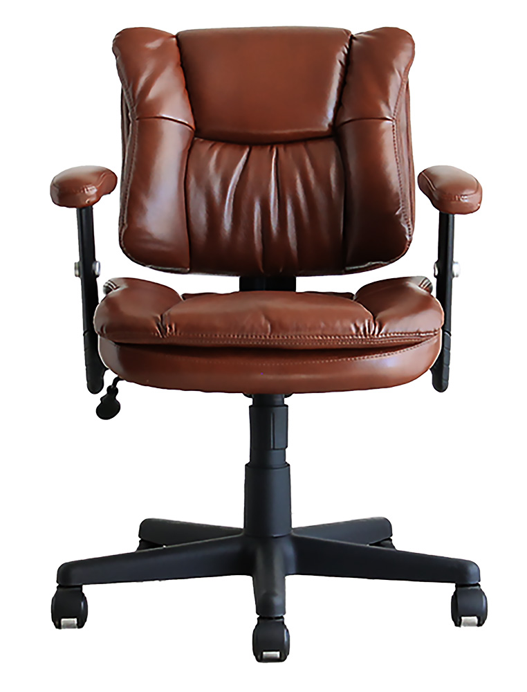 ロッキング機能付きレザー調デスクチェア ２点セット Barrow×Lubbock 商品追加画像2