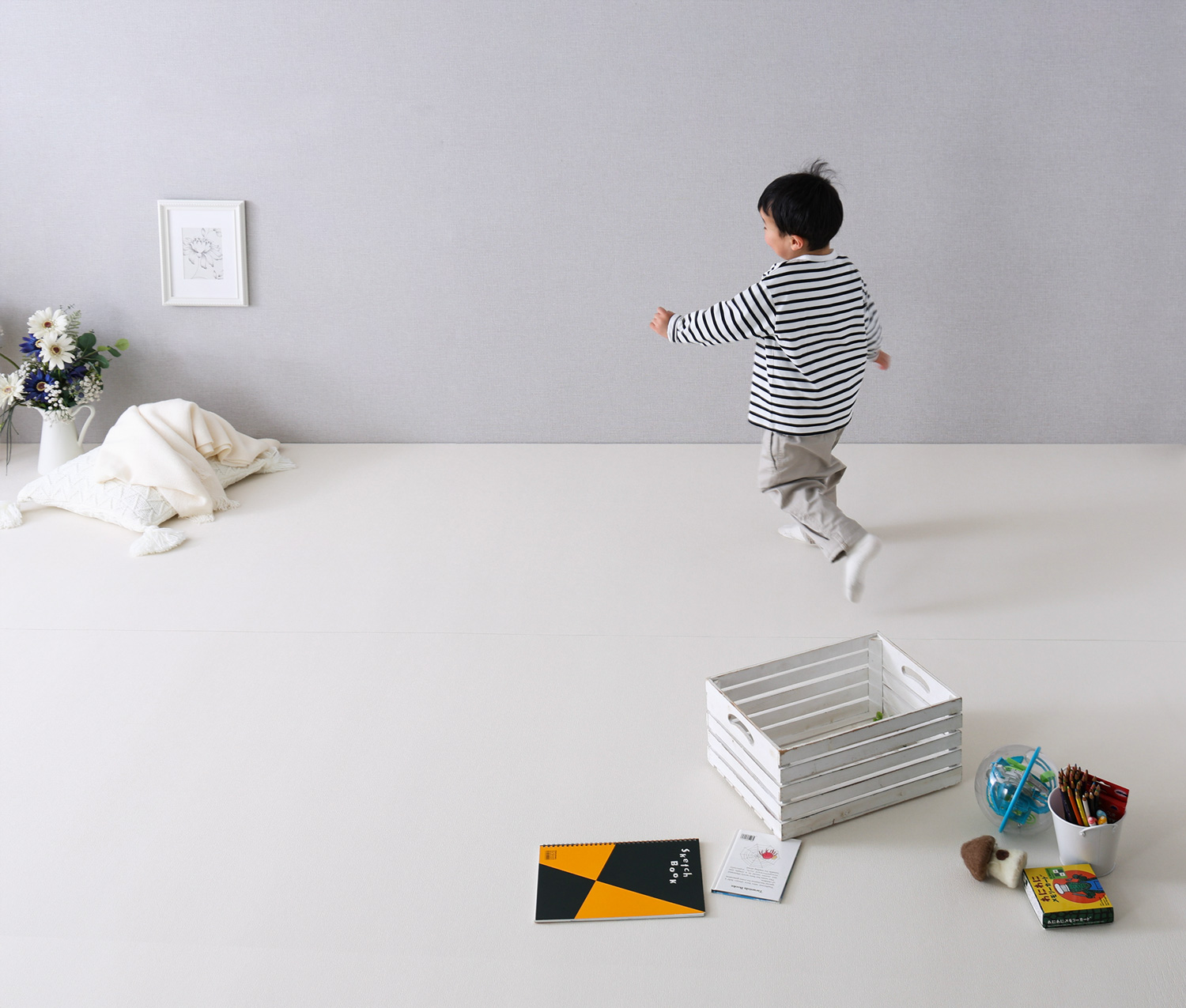 継ぎ目がない PVCロールマット スリムショート（110×200cm） 商品追加画像2