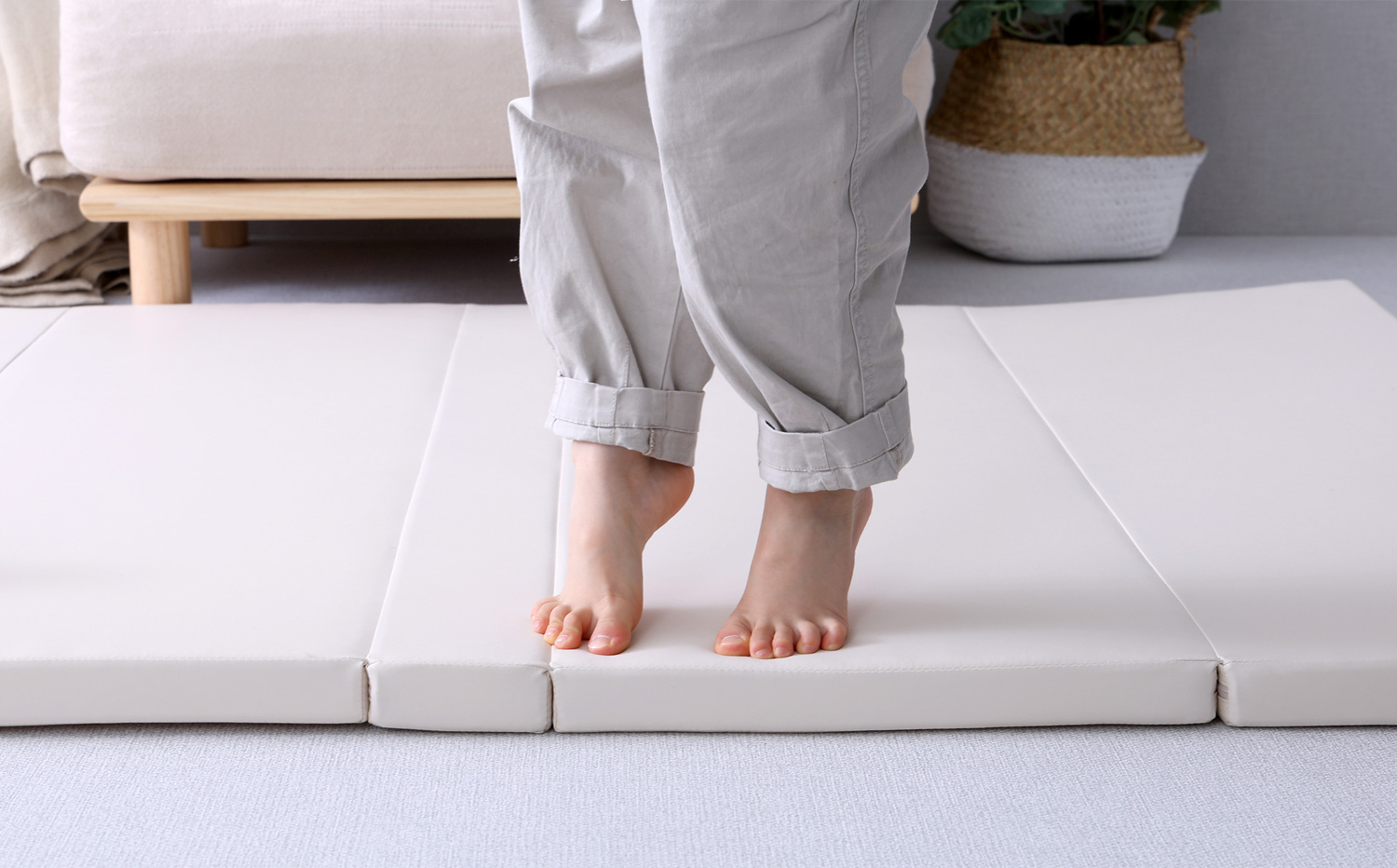 折りたたみ式キッズプレイマット Mサイズ(140×200cm) - 家具 折りたたみ式キッズプレイマット Mサイズ(140×200cm) - 家具