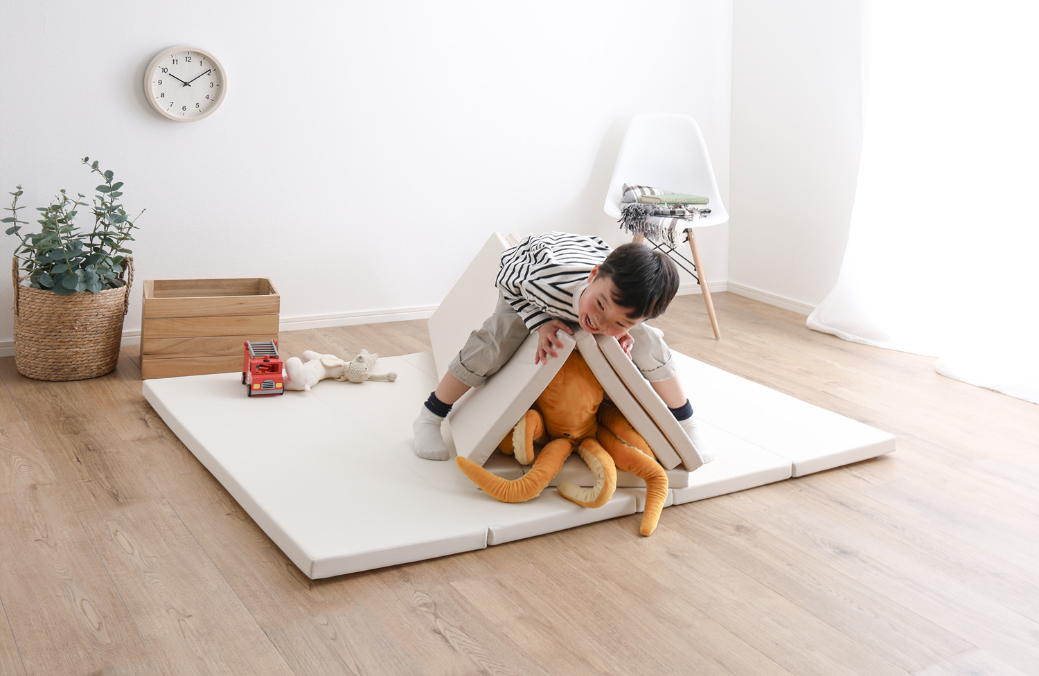 折りたたみ式キッズプレイマット Mサイズ(140×200cm) - 家具 折りたたみ式キッズプレイマット Mサイズ(140×200cm) - 家具