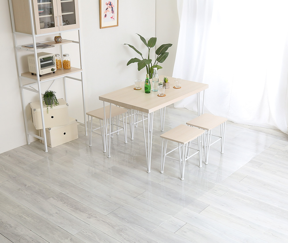透明ダイニングラグ 90×250×2枚 3畳サイズ 商品追加画像4