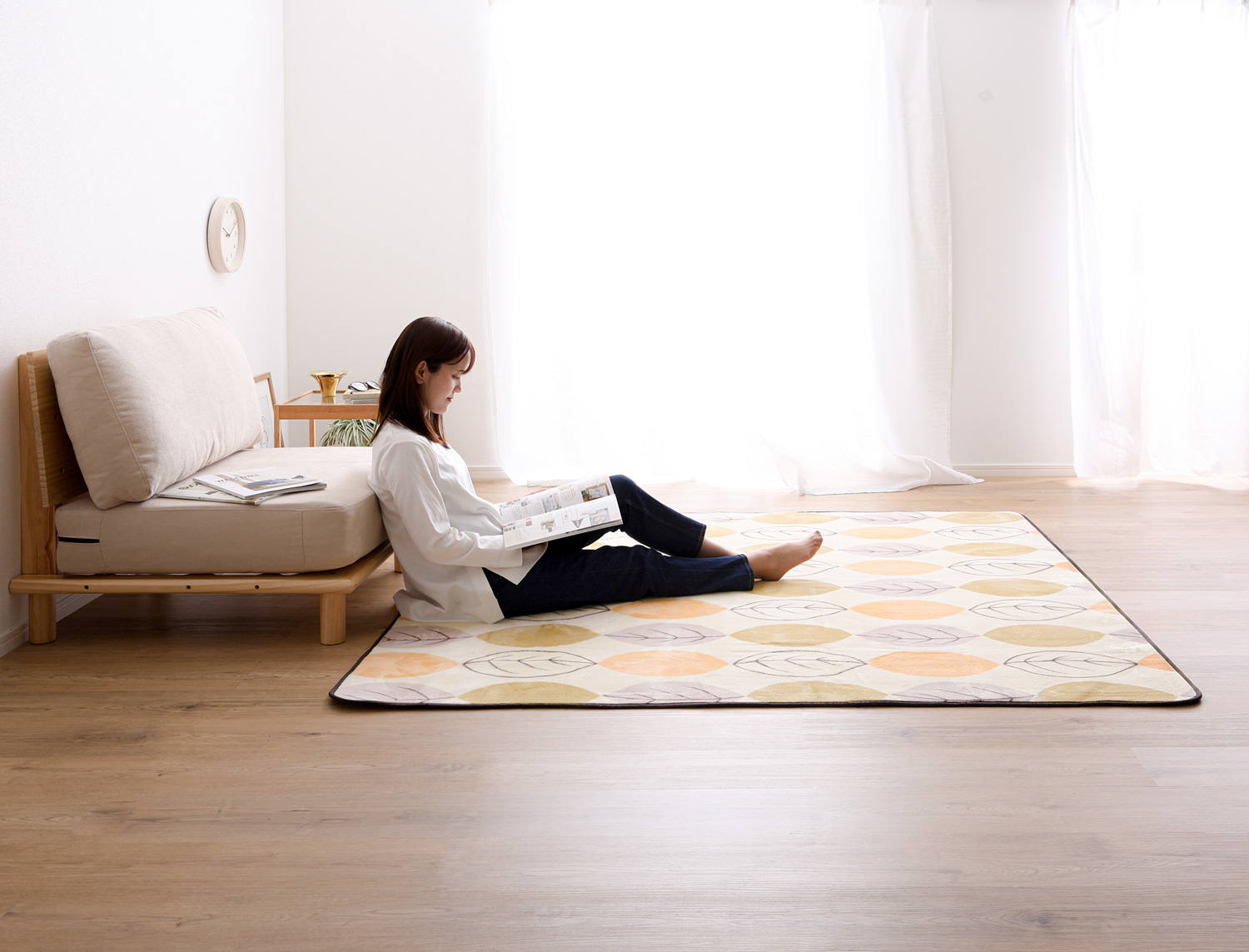 洗えるラグマット WASHFA2 （XLサイズ 200×300cm） 商品追加画像28
