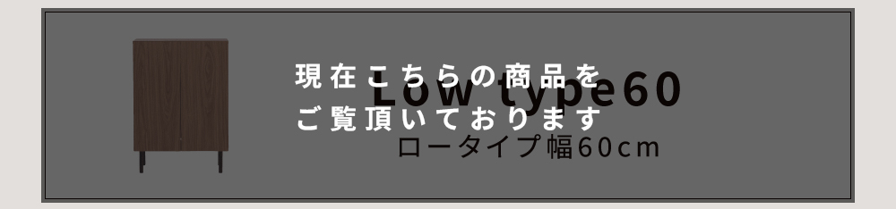 扉付きコミック本棚 Ravinto ラヴィント （ロータイプ 幅60cm） 商品説明画像12