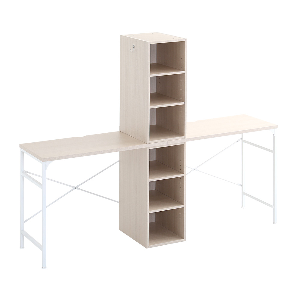 さわやかなツインデスク 90×90cm Frais フレ 商品バリエーション画像1