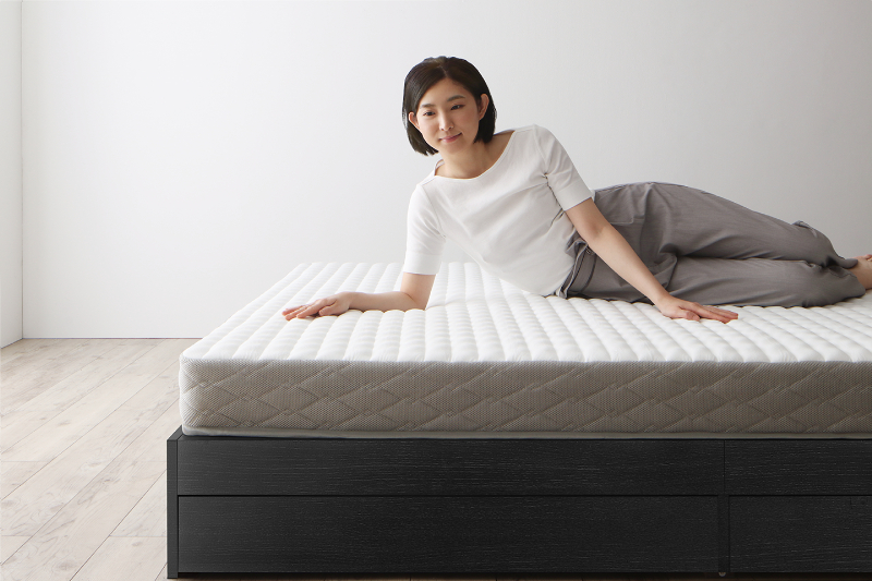 棚 コンセント付き 引き出し収納ベッド Ever X エヴァー エックス ウッドブラック 商品追加画像40