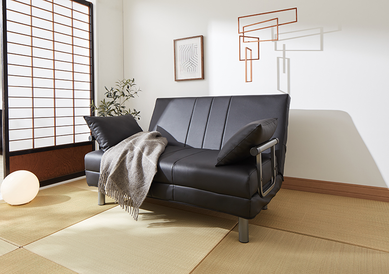 新・3WAY ハイバック ソファベッド モダンデザイン ROLLY型2 セミダブル 120cm 商品追加画像20