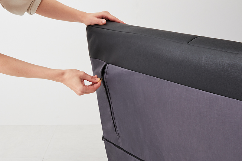 新・3WAY ハイバック ソファベッド モダンデザイン ROLLY型2 セミダブル 120cm 商品追加画像28