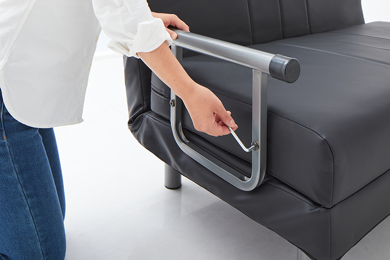 新・3WAY ハイバック ソファベッド モダンデザイン ROLLY型2 セミダブル 120cm 商品追加画像33
