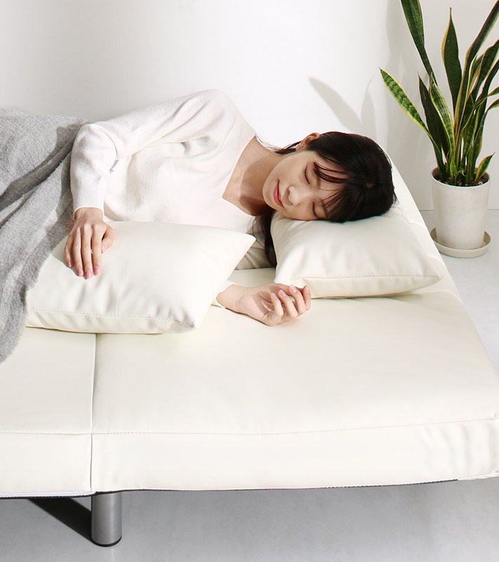 新・3WAY ハイバック ソファベッド モダンデザイン ROLLY型2 セミダブル 120cm 商品追加画像38