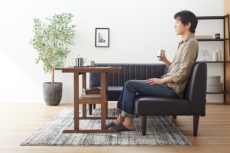 デザインコーナーソファ リビングにもダイニングにも使える ソファ2点セット 商品追加画像8