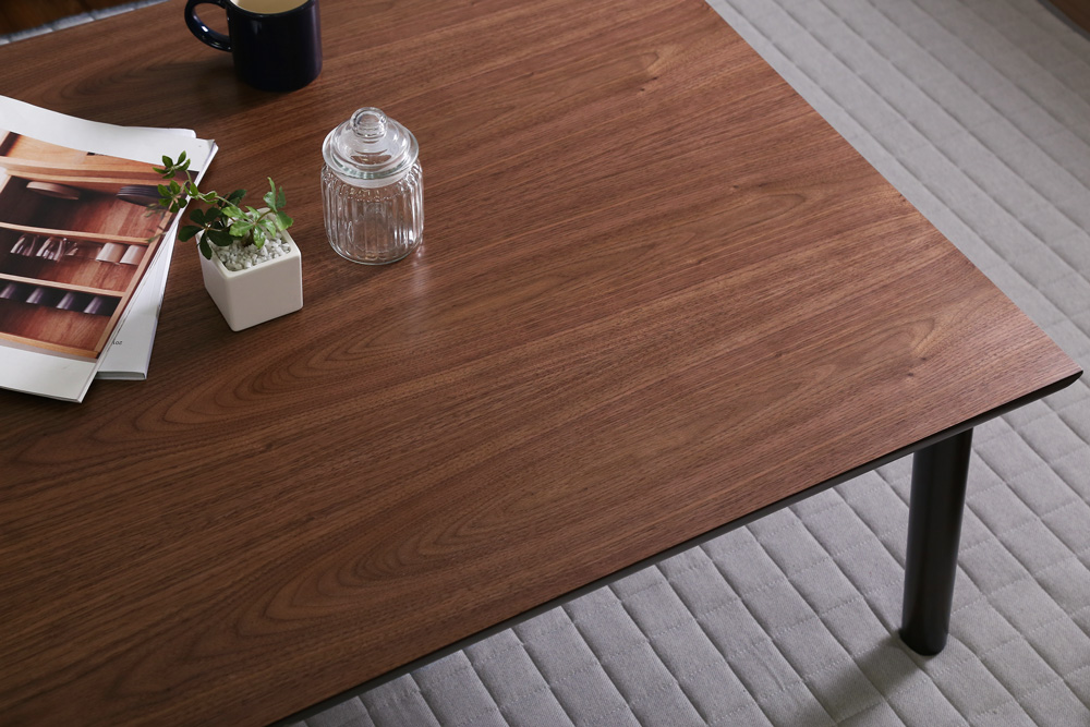 通年使える 木目調こたつ カーボンフラットヒーター付 105cm×75cm 長方形 単品 ELTER エルター 追加画像20