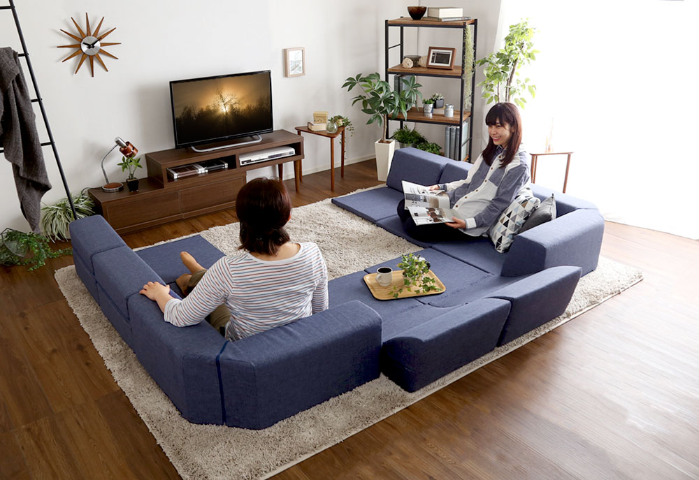 組み合わせ自由 国産 コーナーローソファ フロアタイプ Linum リナム 商品追加画像8