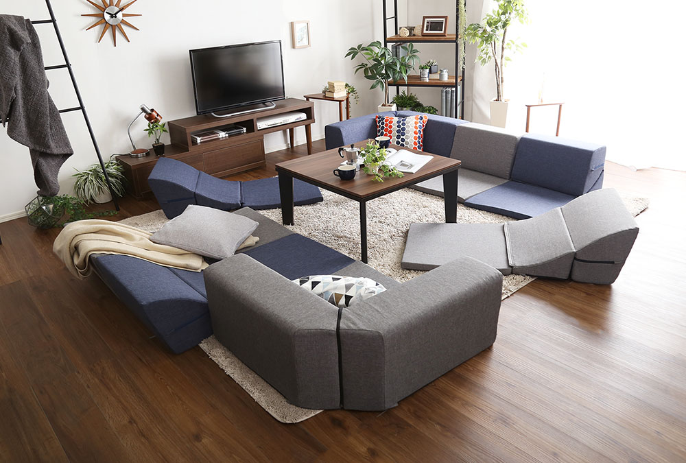組み合わせ自由 国産 コーナーローソファ フロアタイプ Linum リナム 商品追加画像17